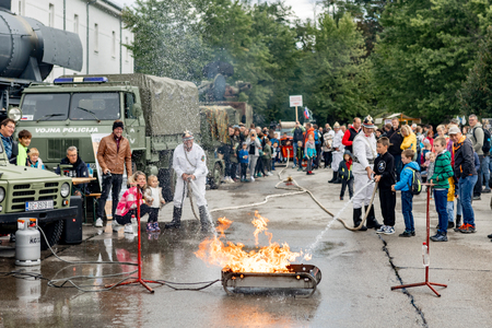 Predstavitev gasilcev starodobnikov PGD Studeno, foto Simon Avsec